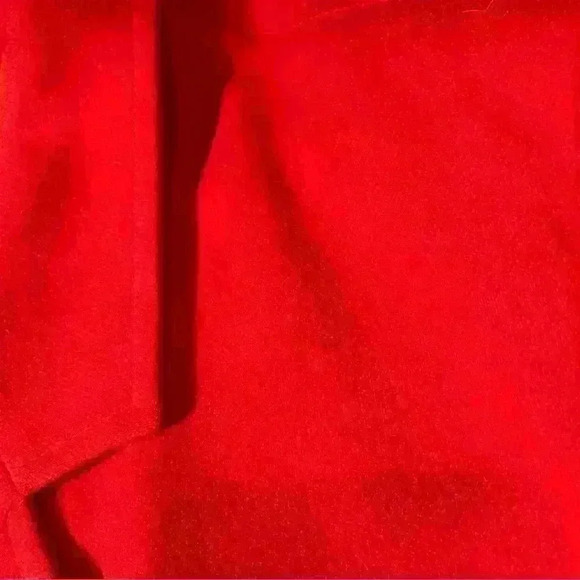 Vintage Pendelton Women's Red Blazer 100% Virgin Wool Size 14 Lined, Buttons - Picture 11 of 16